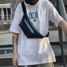 日系胸包男包包潮牌斜跨时尚个性女挎包ins百搭韩版腰包，鞋类箱包男包，星座510A-2