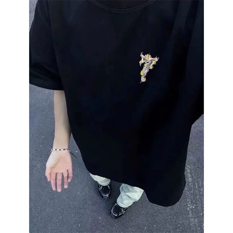 XZ809A/MBN01/P20/控38重磅印花美式复古圆领T恤,男装T恤,星座809A(原222-1)