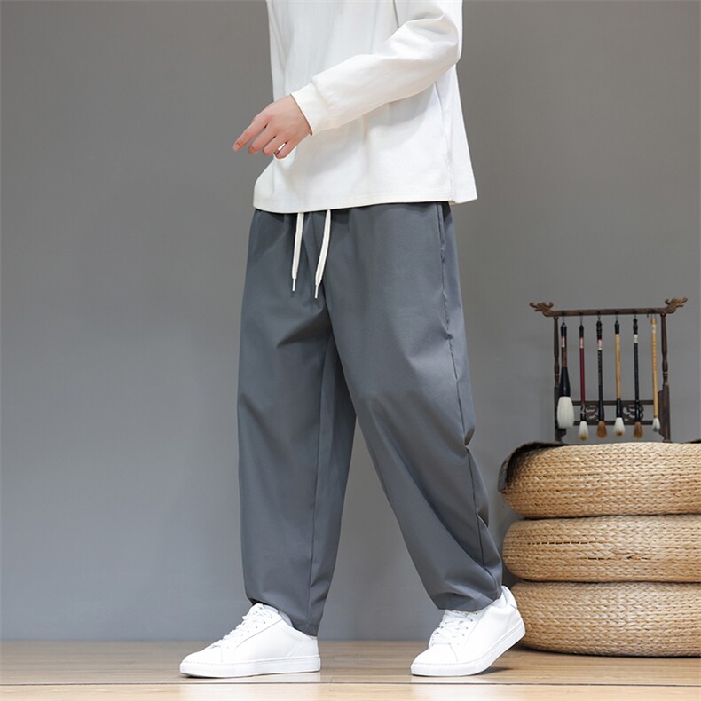 XZ221-6-K31-P55风秋冬新款休闲裤男士宽松大码长裤子，男装休闲裤，星座221-6