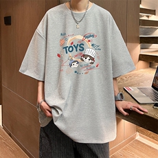 华夫格t恤男短袖男大码五分袖大皂风HT73385-P22，男装T恤，电商A040