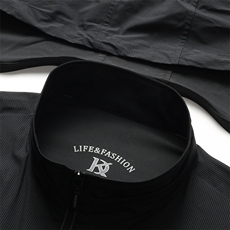 2023新款夏季男士高品质轻薄休闲防晒衣脱卸帽夹克春秋单夹克外套，男装夹克，钱塘723