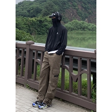 B221美式ins街头hiphop宽松休闲多口袋工装裤子LK23120-P65控88，男装休闲裤，电商B221