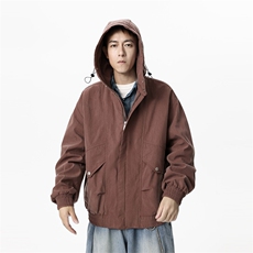 JK2655-P83M-8XL秋季新款美式复古休闲连帽夹克外套控148，男装夹克，星座109