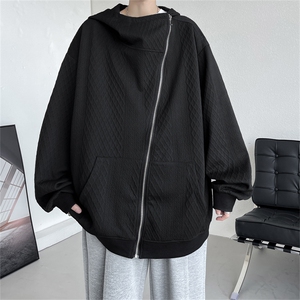WY8119/P65秋装连帽卫衣男款oversize潮牌美式高街外套男上衣图片