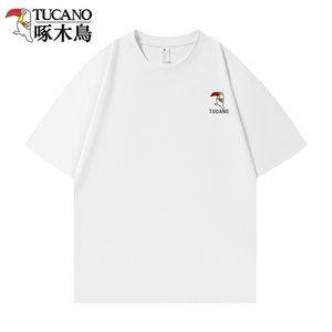 啄木鸟专版T003(带啄木鸟LOGO）夏男装t恤宽松半袖体恤图片