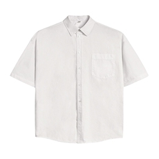 美式工装衬衫短袖夏季宽松纯棉脏染衬衣男A436-0628-P4569，男装衬衫，电商A436