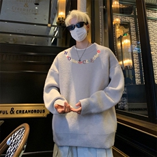 高质量！秋冬季半高领毛衣男士加绒加厚线衣针织衫男DMY544-特P38，男装针织衫/毛衣，电商B371