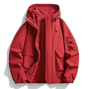 2026春季新款直播品质户外休闲夹克冲锋衣连帽外套JK2388-P48图片