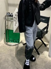 喷绘卫裤，女装休闲裤，Alissa Lin