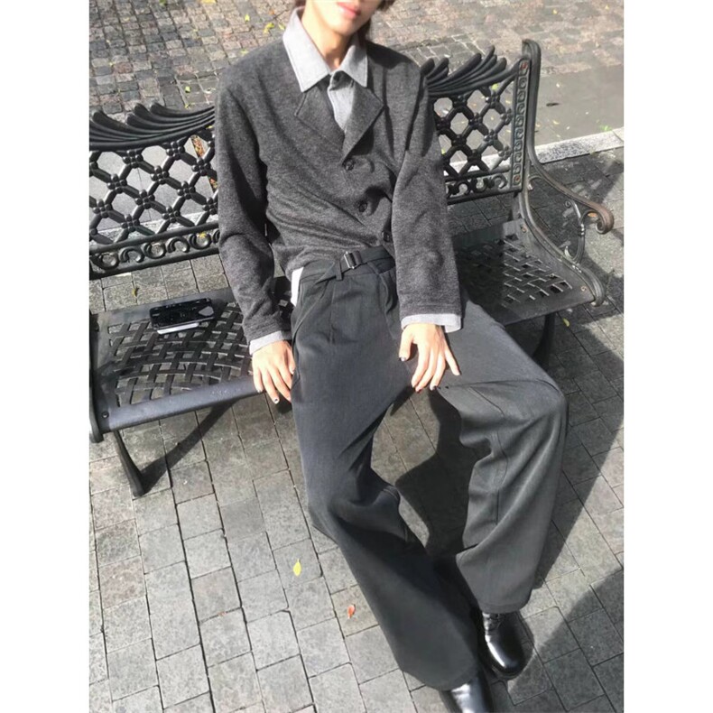 1506/Q91050/P68冬季韩系复古领针织衫宽松保暖休闲男女毛衣,男装针织衫/毛衣,星座1506