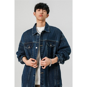 25款抖音品质牛仔夹克宽松韩版工装潮流水洗外套N999/P98 148图片