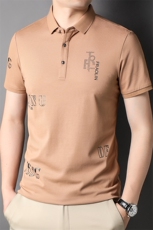 夏季新款男士翻领短袖t恤中年有领男装上衣服休闲POLO衫，男装T恤，电商B212（原钱塘6029）