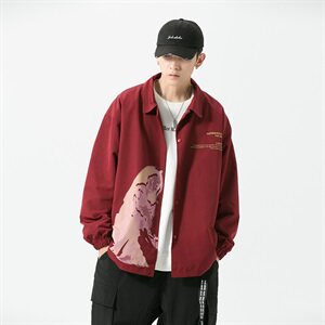 【】A003-HJ5122-P65少女印花翻领夹克 无影墙1 控价88元图片