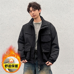 美式新款秋冬多口袋户外机能休闲棉衣外套 A436-W990-P95138图片