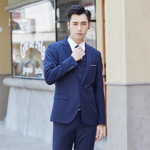 DX8586P59春秋季2025男士休闲西装男装韩版修身西装男士商务西装图片