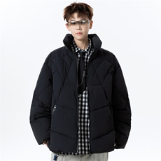 美式高街棉服复古蜘刺侠棉冬季棉袄男女面包服M5099P120控168，男装棉衣，电商A157