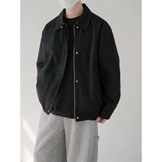 秋日系复古翻领立裁通勤短款百搭少年感全棉衣夹克外套HH780P65，男装棉衣，星座1013-5