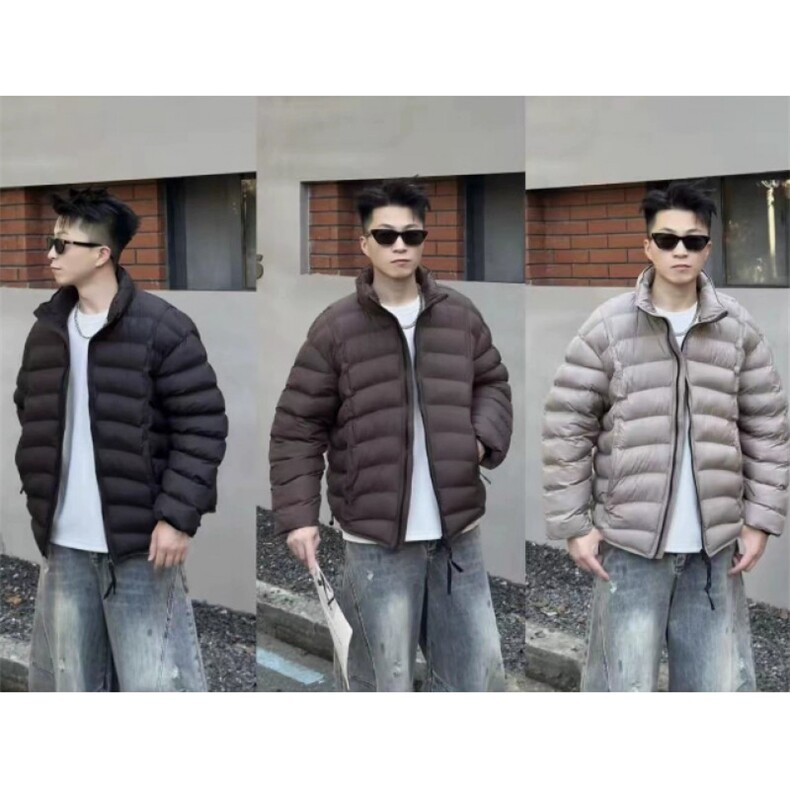 (网图)石墨烯无胆排骨立领保暖棉服加厚外套棉袄  313B-5518-P160图片