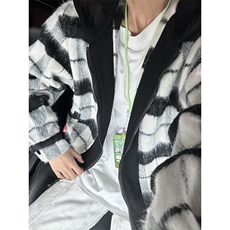 自拍图有版权YK86028-P115秋装新款拼色连帽夹克外套，男装夹克，电商A086-1
