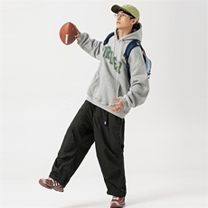 2026冬季新款男日系潮牌套头印花宽松休闲卫衣加厚卫衣WY558-F96，男装卫衣，电商A101（原外27）