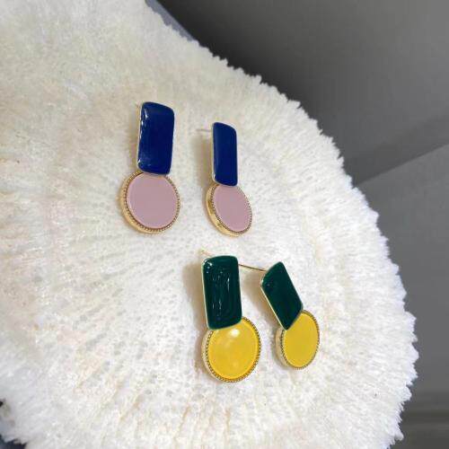 马卡龙色耳环,女装,YOMEET