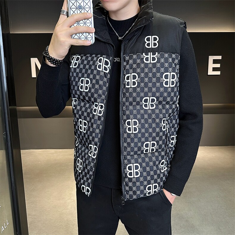 2025-1018-M638-P70-男士2冬季马甲棉服宽松坎肩无袖棉衣加厚外套,男装背心/马甲,星座1018