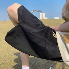 XZ616夏季新款麂皮绒发泡字母休闲短裤五分裤TY817P45控55，男装休闲裤，星座512A（原616）