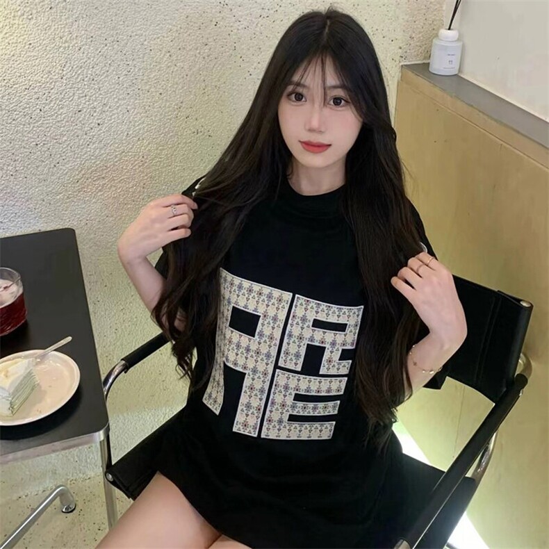 万针全刺绣工艺抖音得物高品质260克重磅纯棉双纱美式高街短袖T恤图片