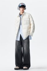 冬季新款羽绒服男潮流潮牌轻薄白鸭绒短款外套XZ309Y95706P158，男装羽绒服，星座309（原A406）