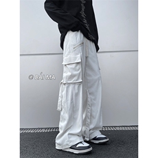 05秋季美式高街宽松多口袋工装裤灯芯绒直筒裤XZ211-1-K2206-P60，男装工装外套，星座211-1