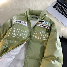EQ156机车服皮棉衣外套男冬季防风赛车服加厚棉服潮牌P118，男装棉衣，电商C306-1