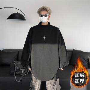 405A 美式高街品质德绒打底衫加绒加厚  23XW99339-加绒特批P30图片