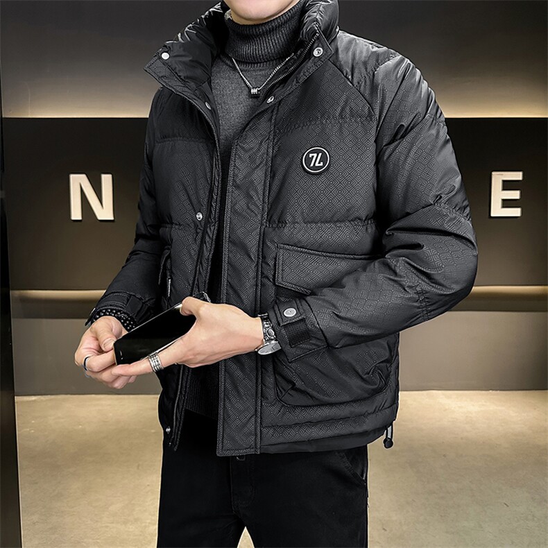 冬季店主羽绒服简约时尚保暖品质数据款简约外套男6026-P185,男装羽绒服,电商D327