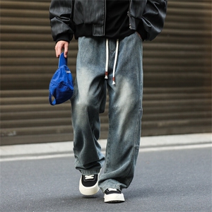 903-AK28- 特P55 S-3XL 【蓝色   黑色】弯刀牛仔裤！现货！1图片