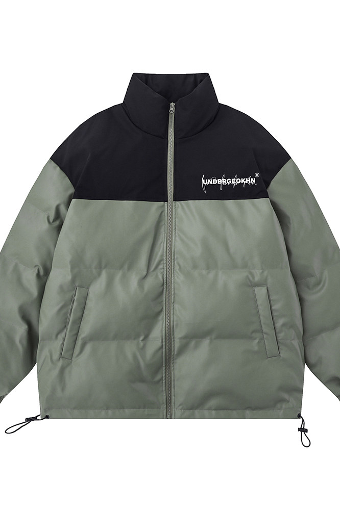 白底23新款冬季时尚百搭潮流加厚PU皮棉服外套MY6406P125控168,男装棉衣,电商A268-1