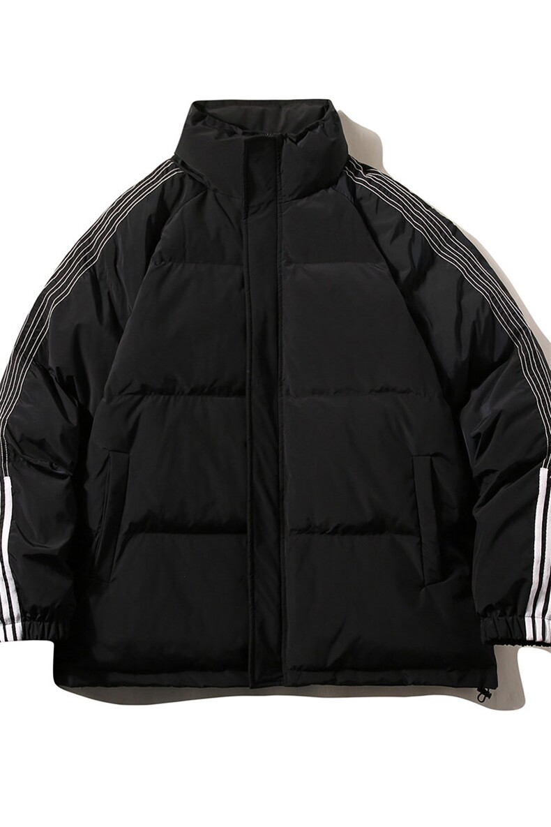 白底白鸭绒冬季新款宽松印花保暖立领羽绒服外套YR110P225K298,男装羽绒服,电商A247-1
