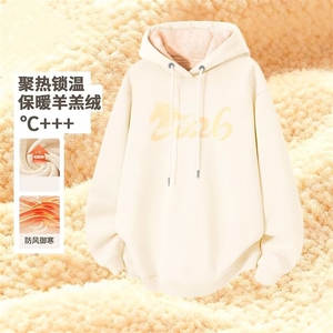 1506-1/WLY1311/P37卫衣男连帽ins港风宽松潮牌字母印花百搭外套图片