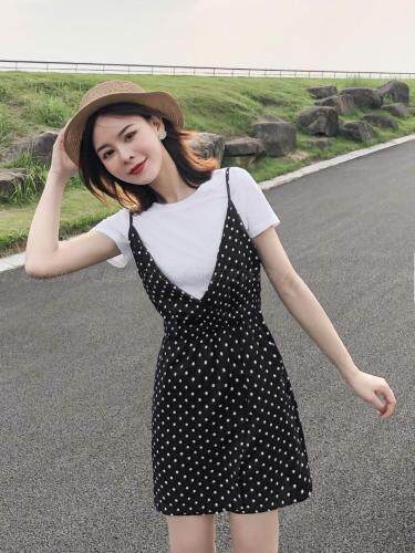 两件套连体裤，女装连体裤，百变诱惑