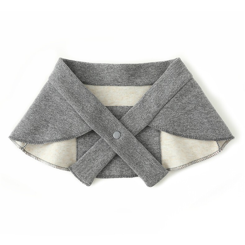 百搭保暖气质假领护颈肩男女同款，周边，天盛羊绒