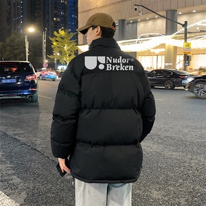 港风抖音直播得物高品质宽松面包服羽绒棉外套棉衣M1157P65图片