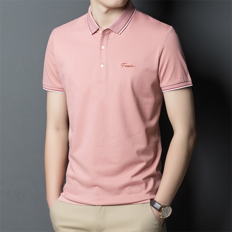 2023年夏新款高端时尚男士T恤P55，女装T恤，电商D223-1