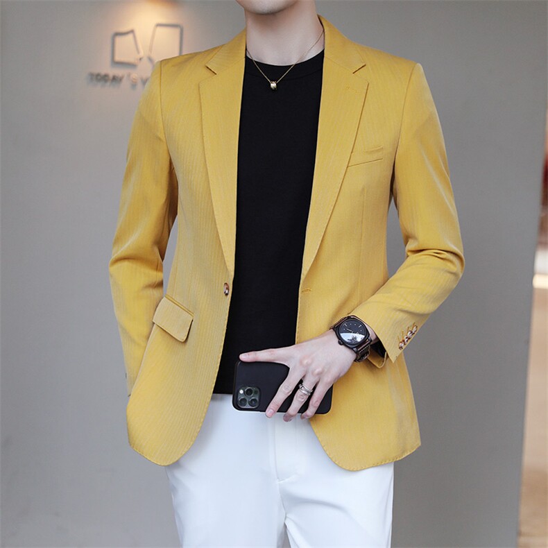 26做货-男士休闲西装修身韩版西服外套小西装上衣DX6808P165,男装西服套装,电商D216