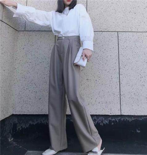 春夏新款阔腿西裤，女装，1+1 MAIN ROAD
