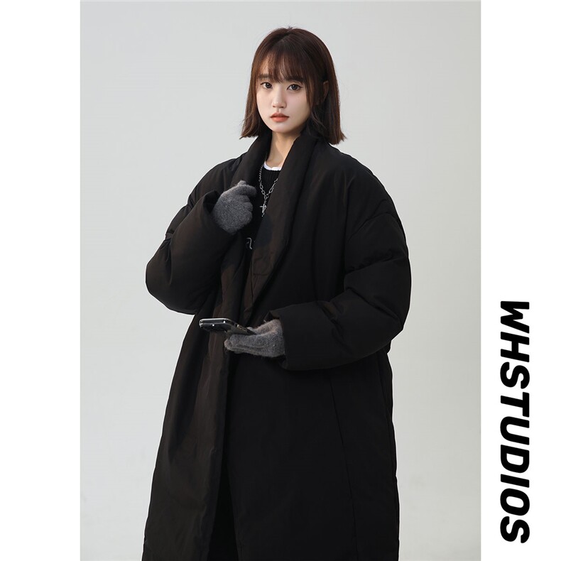 中性西装风衣高级感派克服棉衣过膝中长款棉衣男MY77948P138控198,女装棉衣/棉服,星座226-1