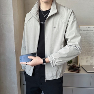 2026新款春季男士外套立领潮牌时尚帅气休闲夹克 A313-2206-P95图片