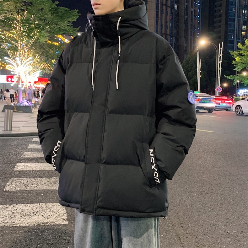 工装情侣棉服男新款棉衣加厚大码秋冬季棉袄子外套宽松连帽MY844,男装棉衣,星座310B-1