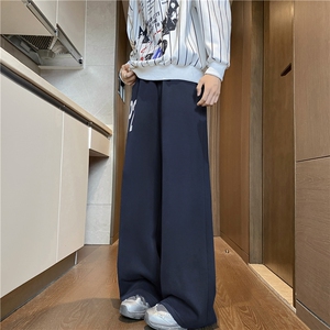 抖音品质美式潮流字母印花设计感宽松卫裤B315-K25310-特p42控78图片