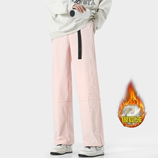 冬季多巴胺潮流滑雪服男女同款防水加绒保暖登山裤K1002J加绒-P75，男装休闲裤，电商A082