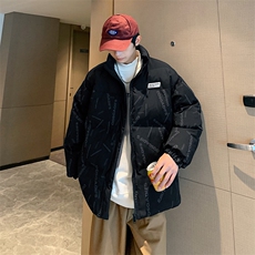 纯色文艺棉衣潮流气质新款棉服日系立领棉袄外套PL02310B-1-P70，男装棉衣，星座310B-1