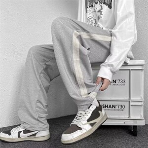 男秋季新款港风休闲裤X997P30图片